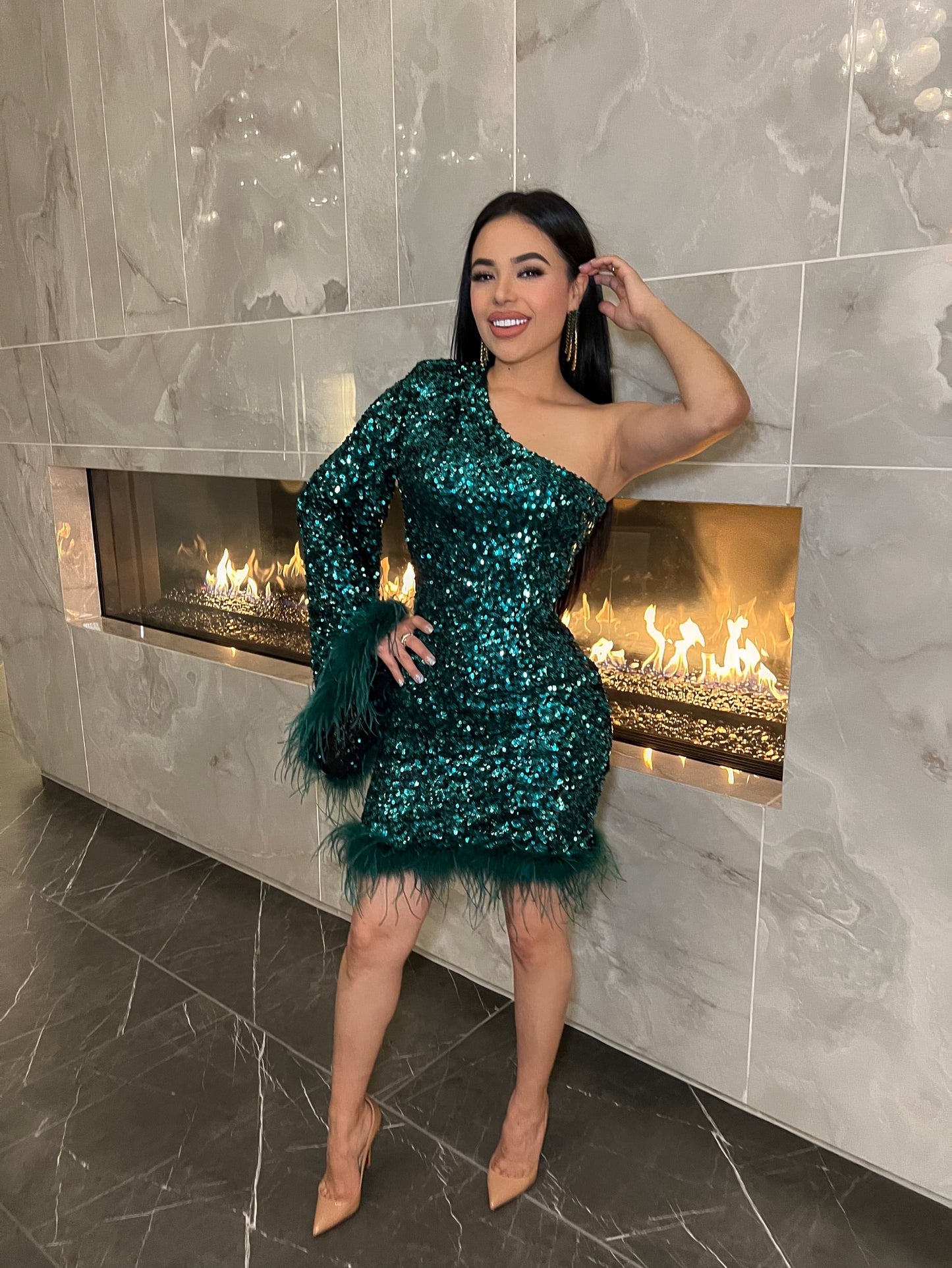 Mint dress