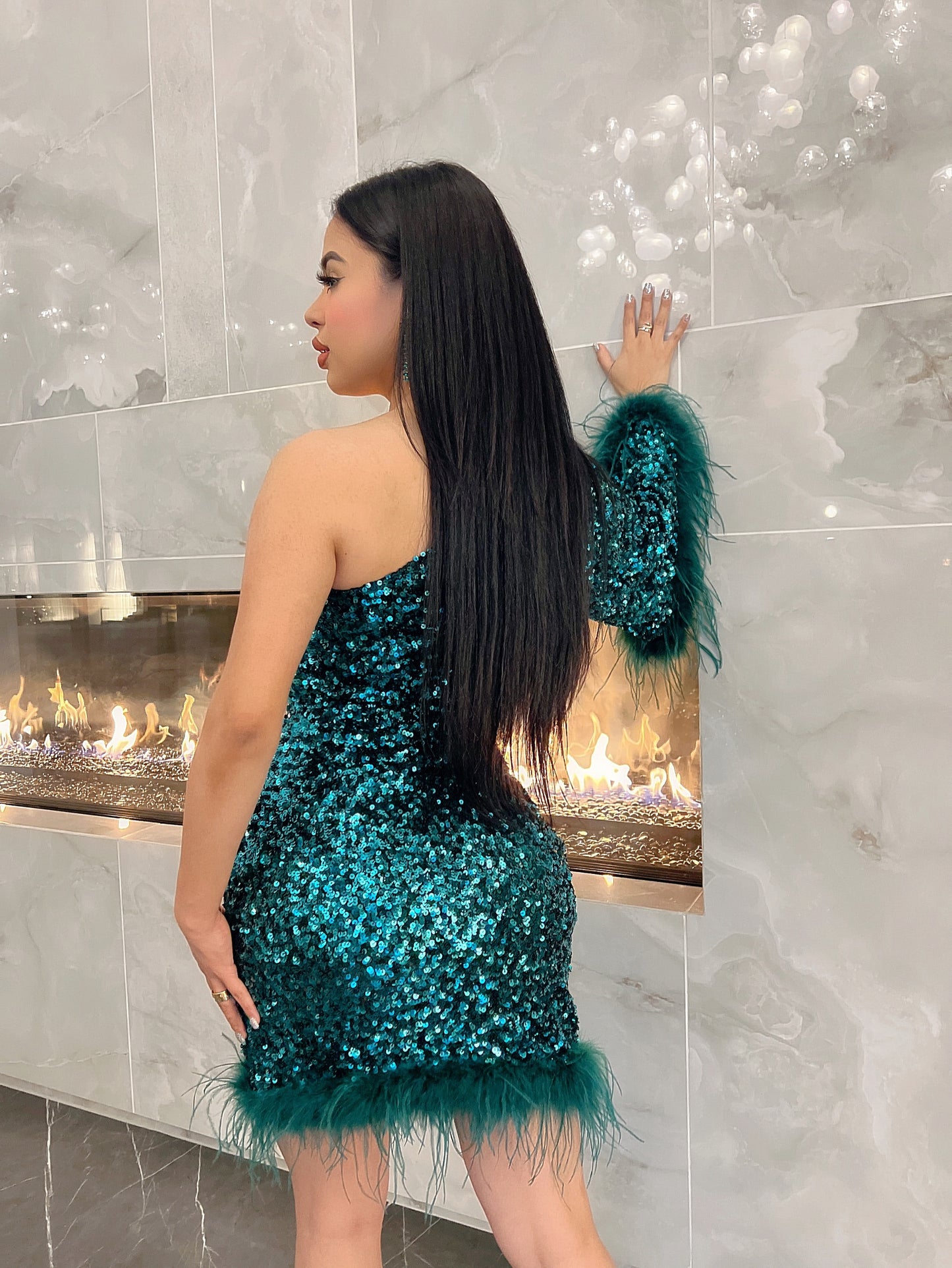 Mint dress