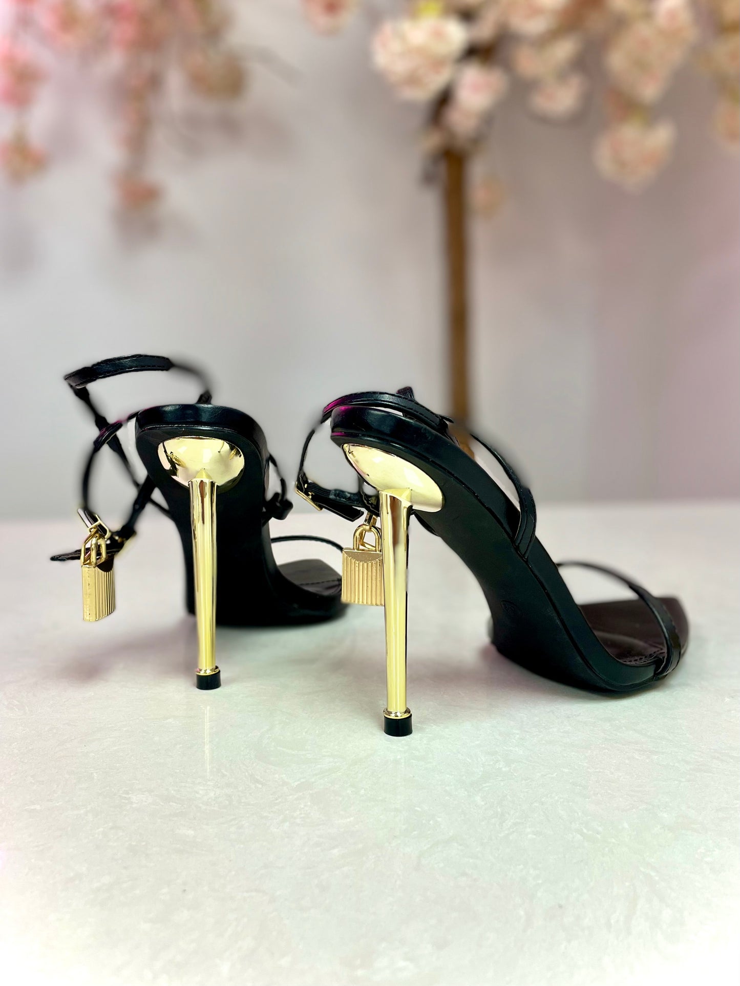 Night Padlock Heels