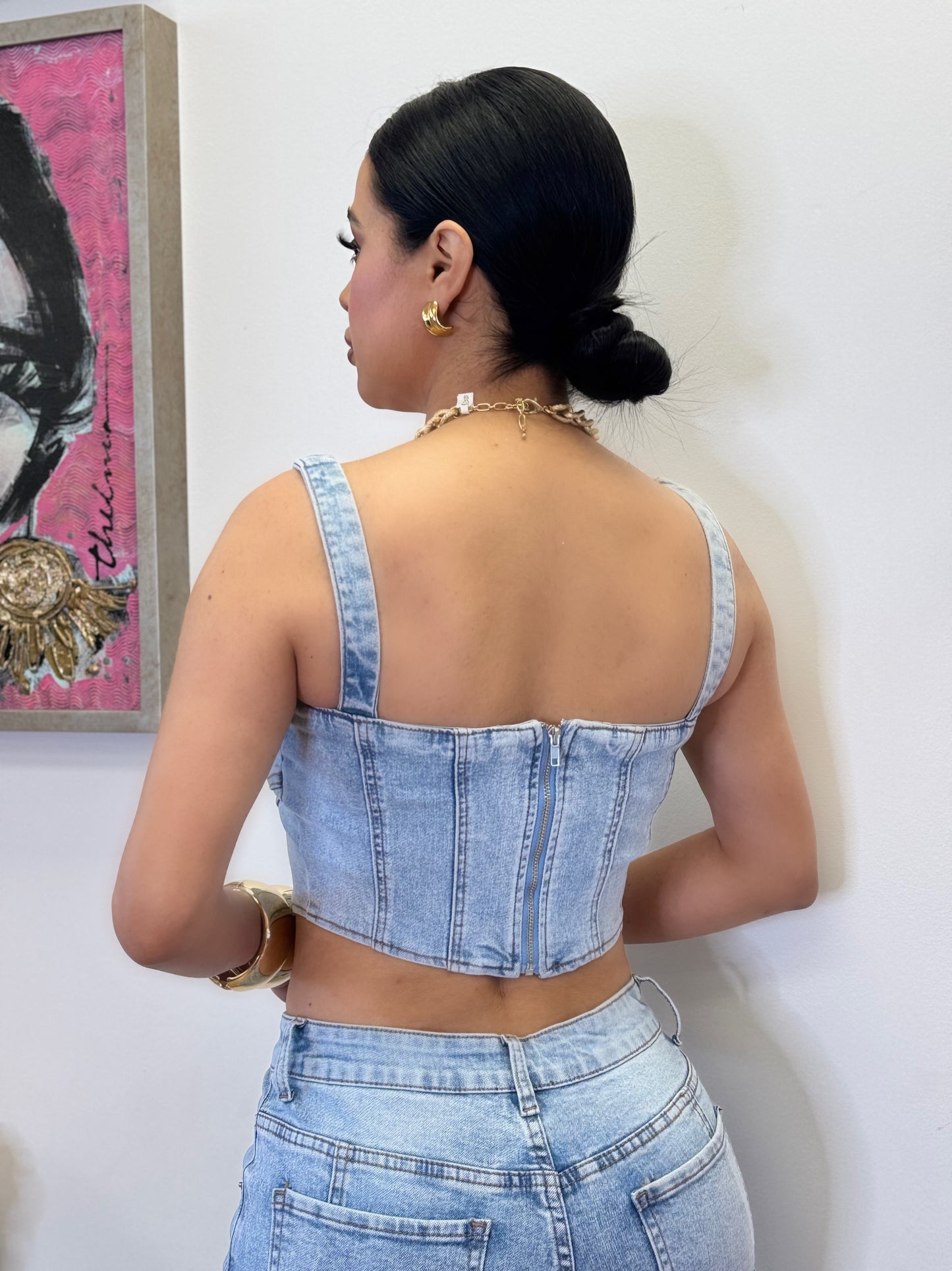 Fantastic denim top
