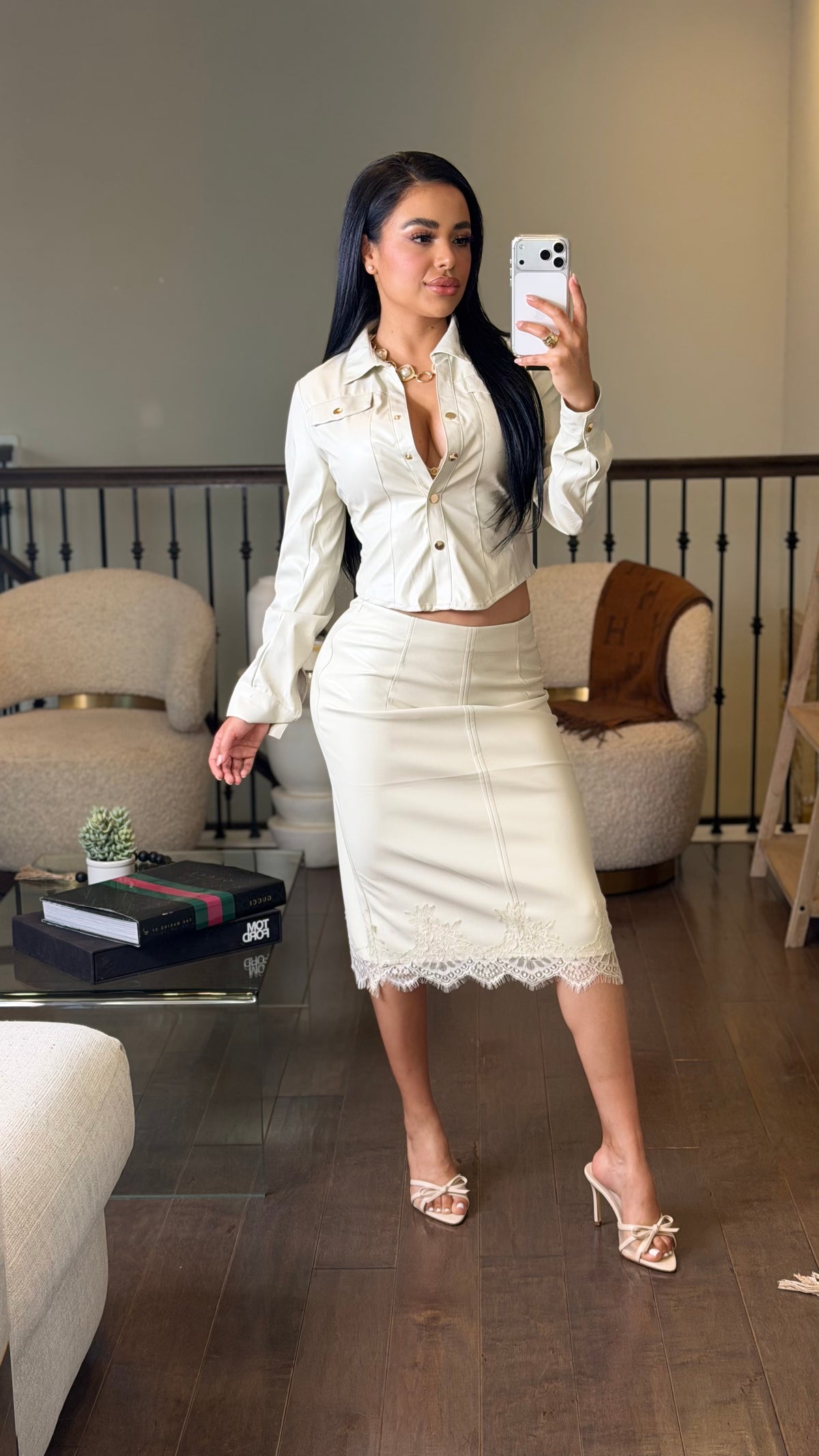 Cream set