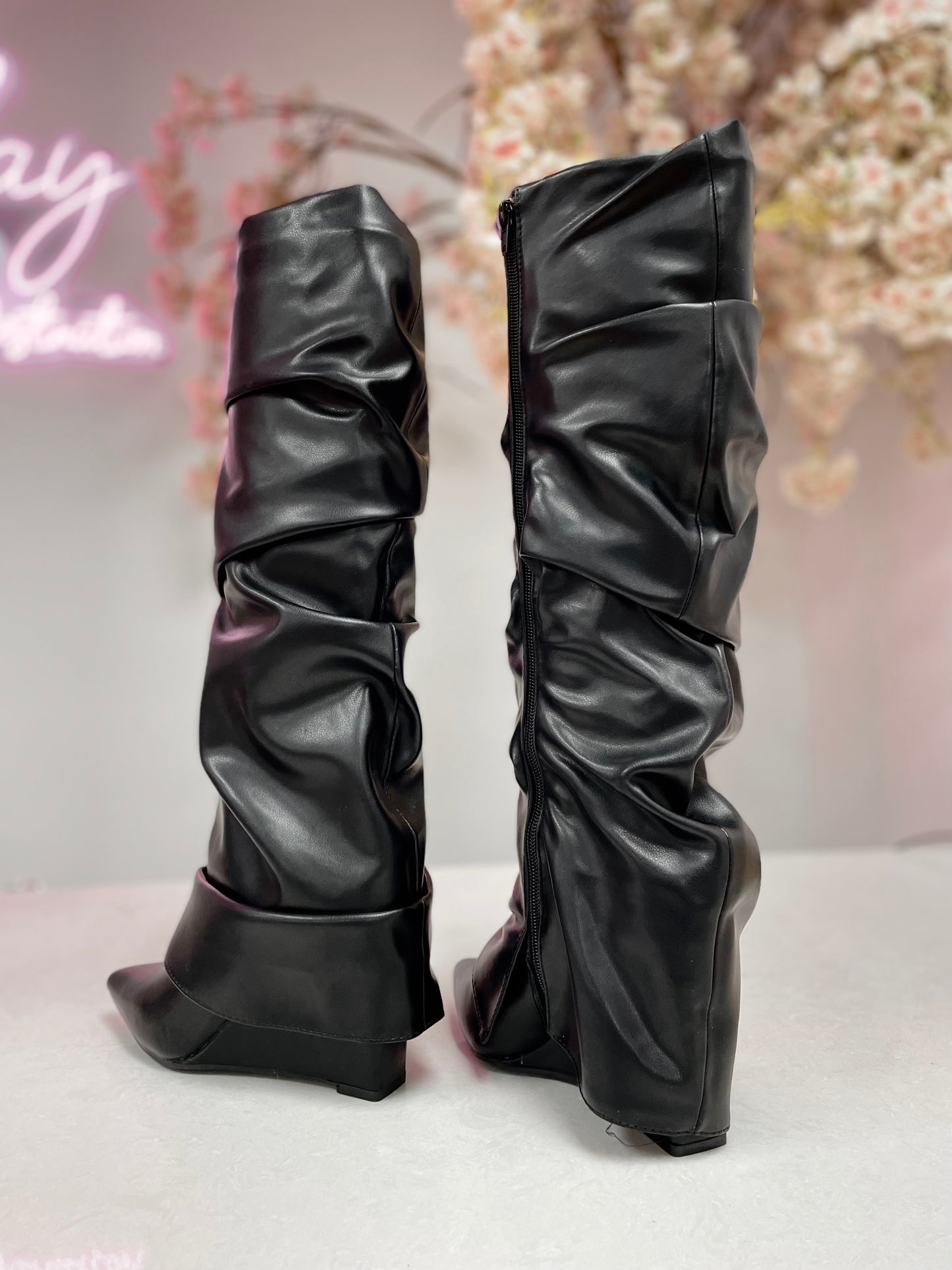 Luxury Faux Boots