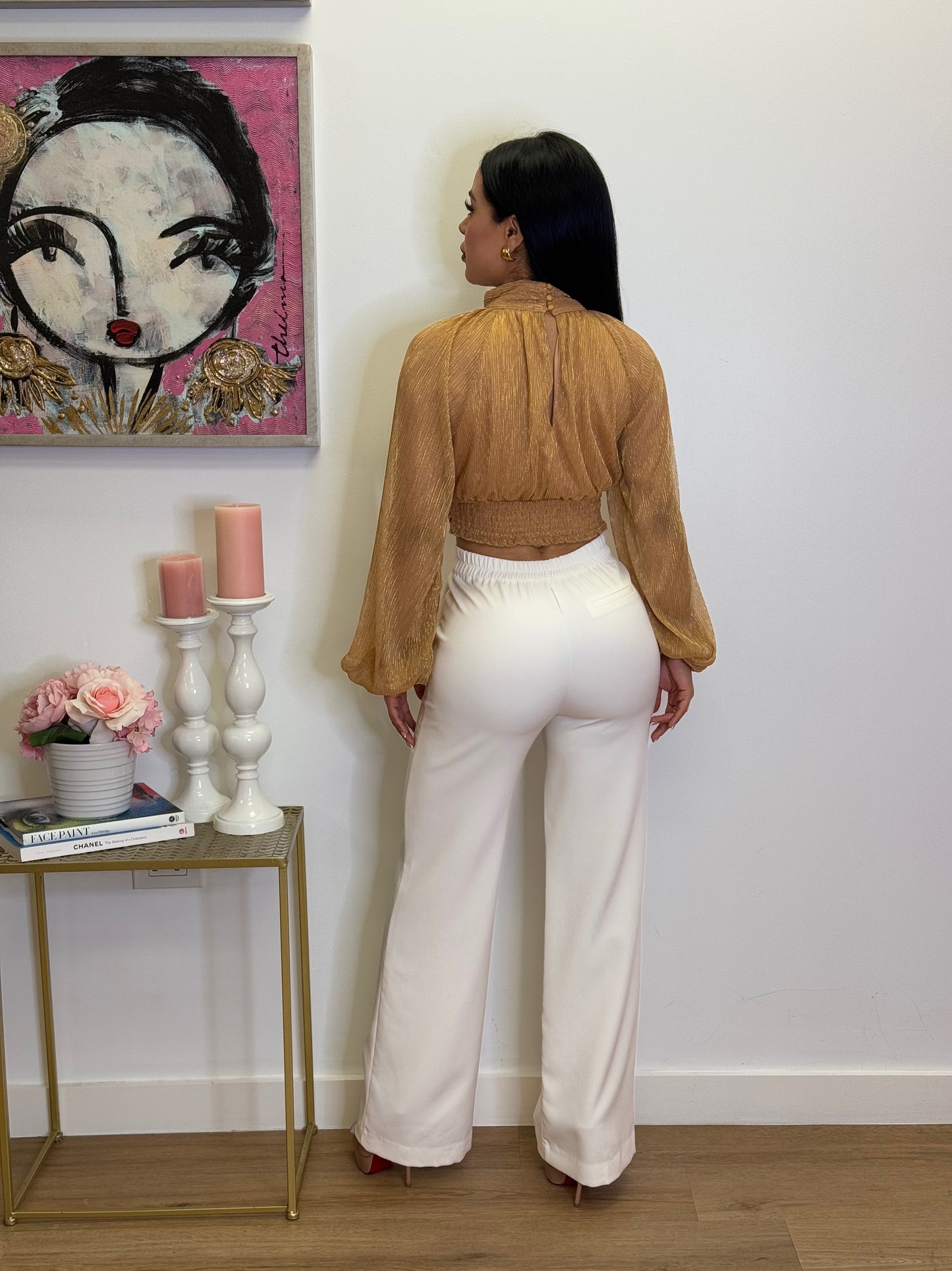 Golden Holliday top