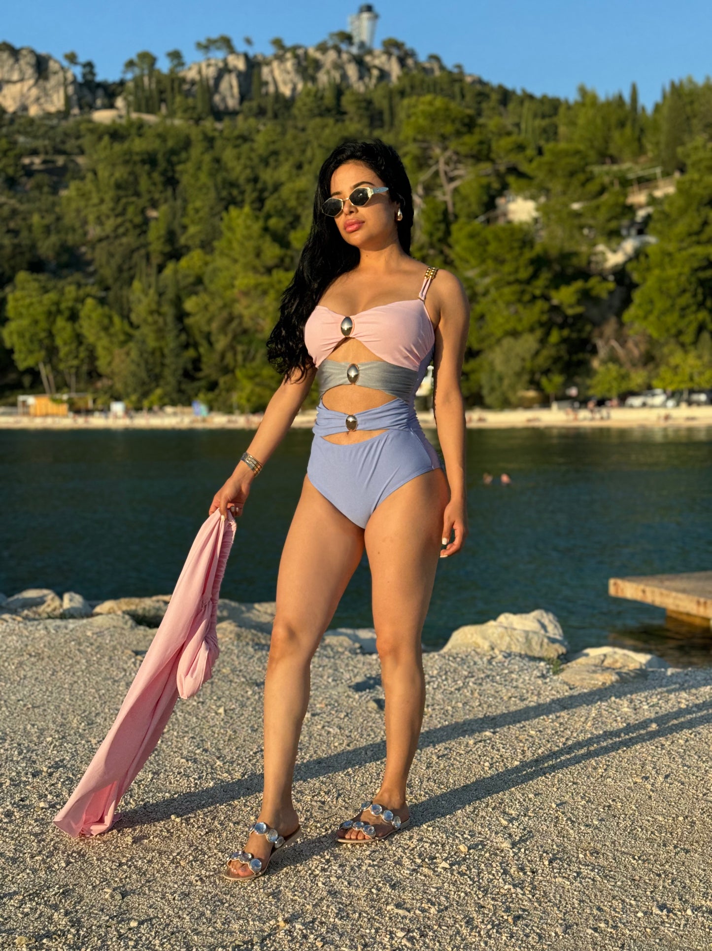 Split swimsuit