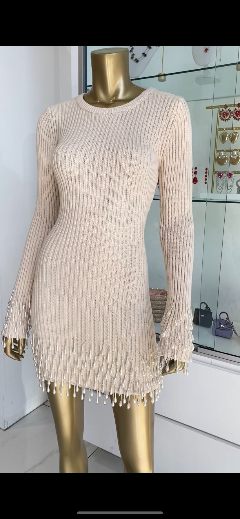 Pearled Dress