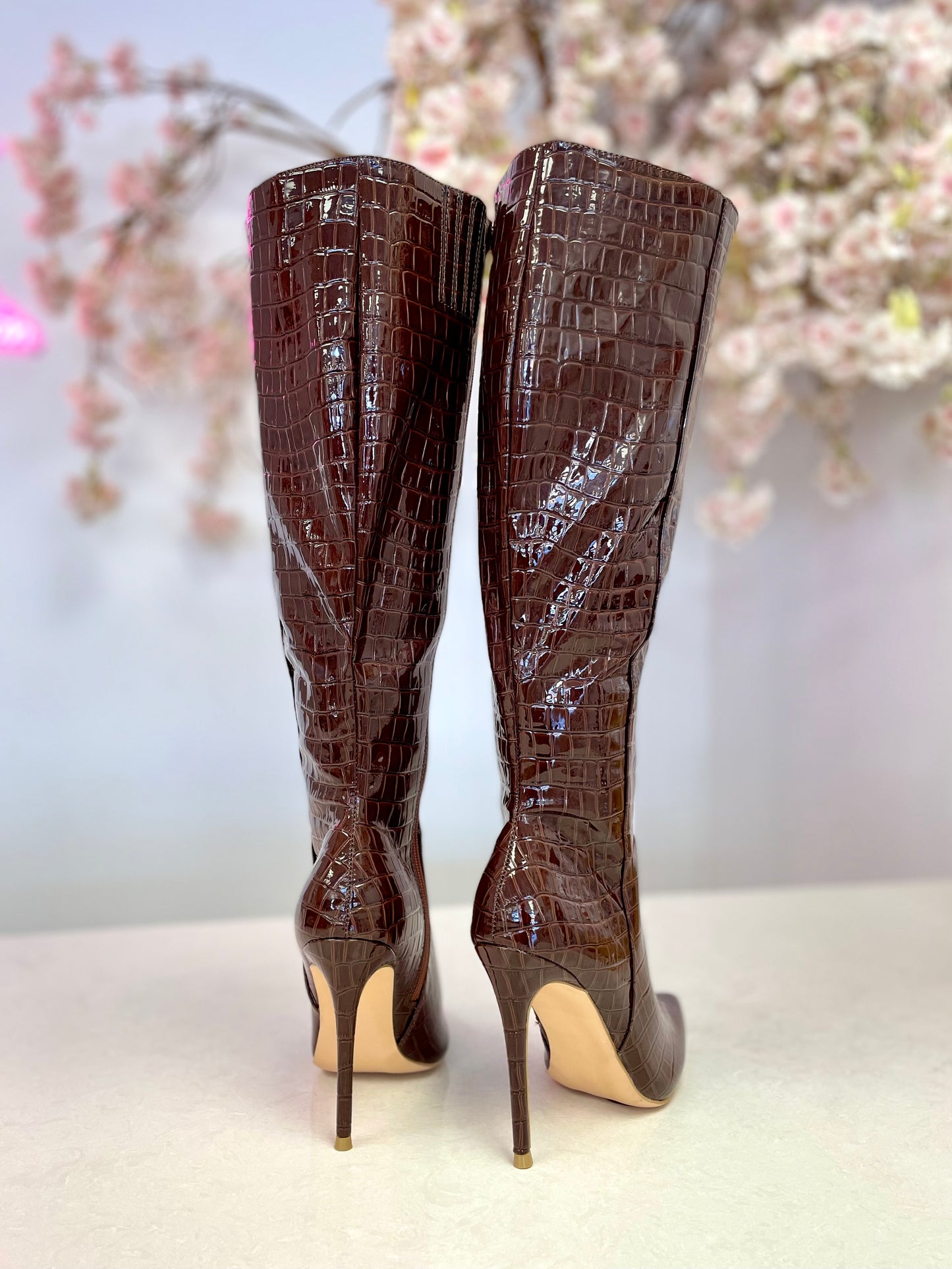 Classy Crocodile Boots