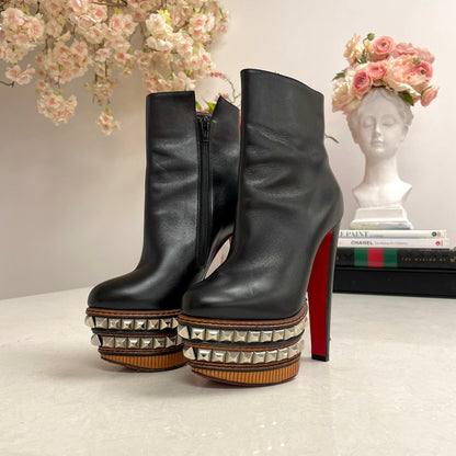 LOUBOUTIN Leather Faolo Boots