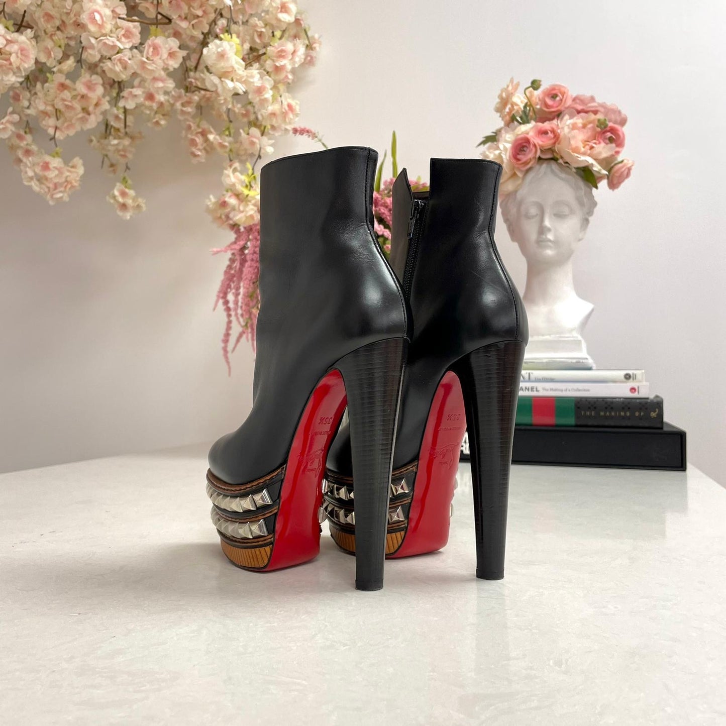 LOUBOUTIN Leather Faolo Boots