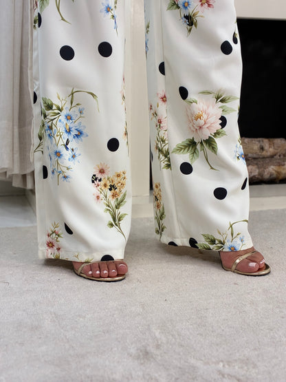 Floral Polka Dot Set