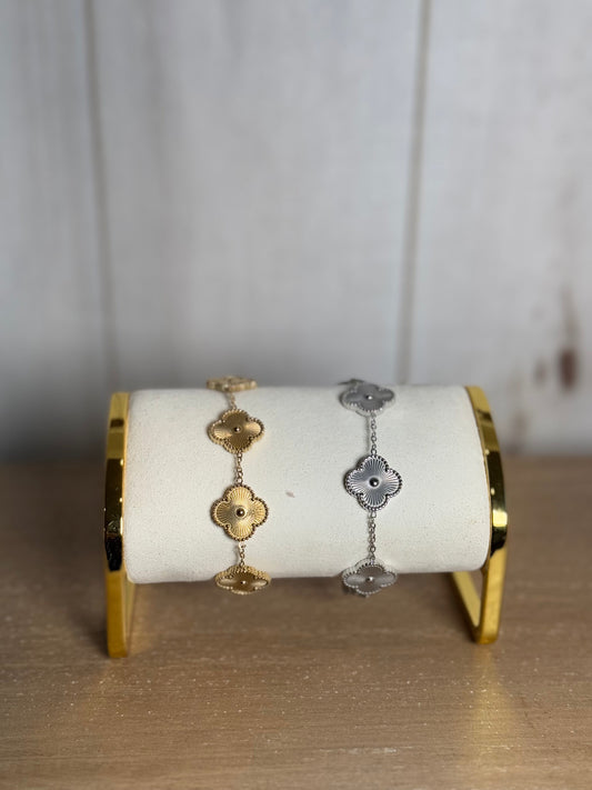 Multi clover bracelet