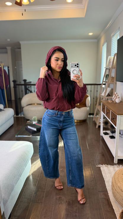 Burgundy Hoodie