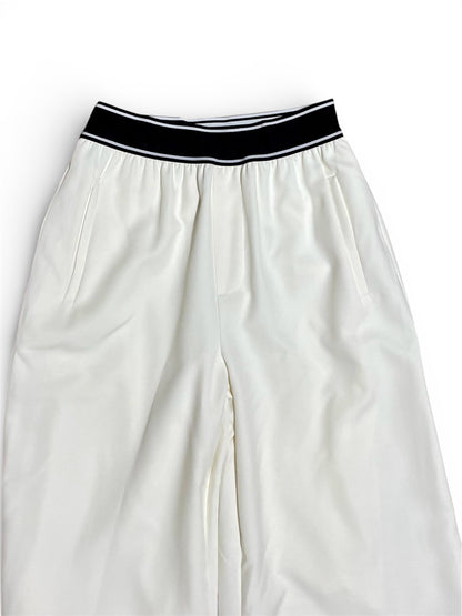 Relaxed-Fit Cream Blazer Set