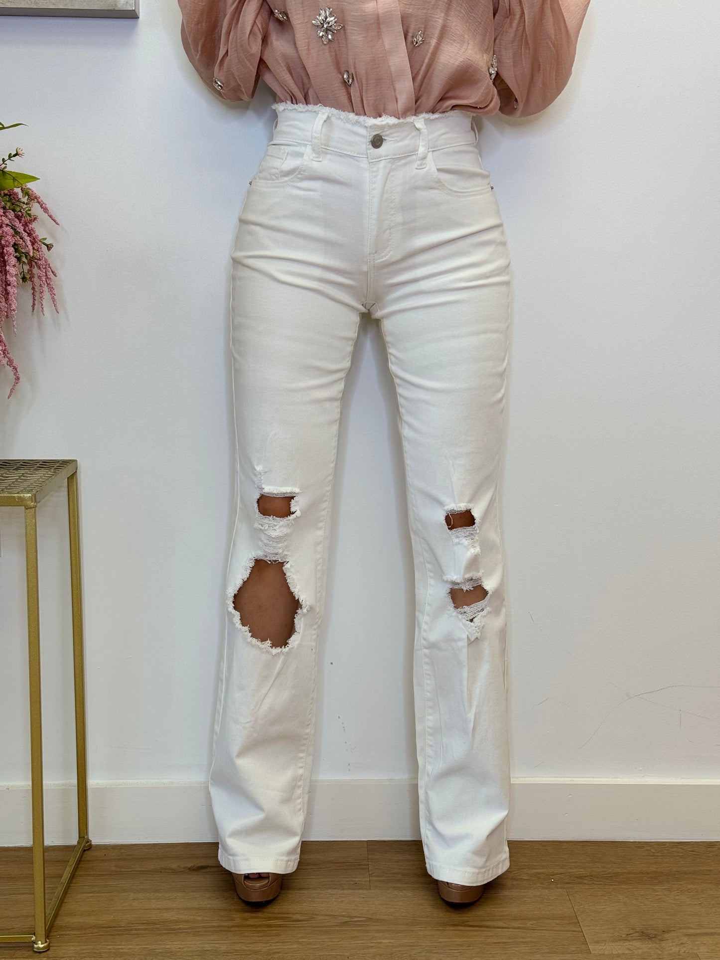 My white jeans