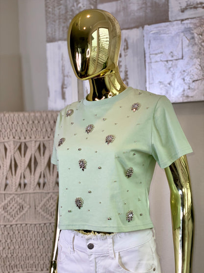 Pistachio Stones Baby Tee