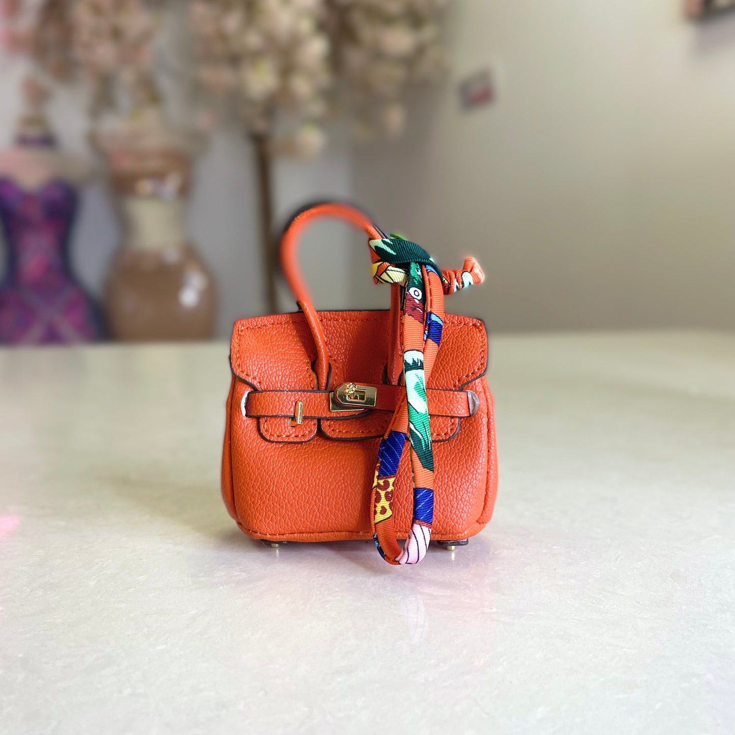 Mini Birkin Keychain