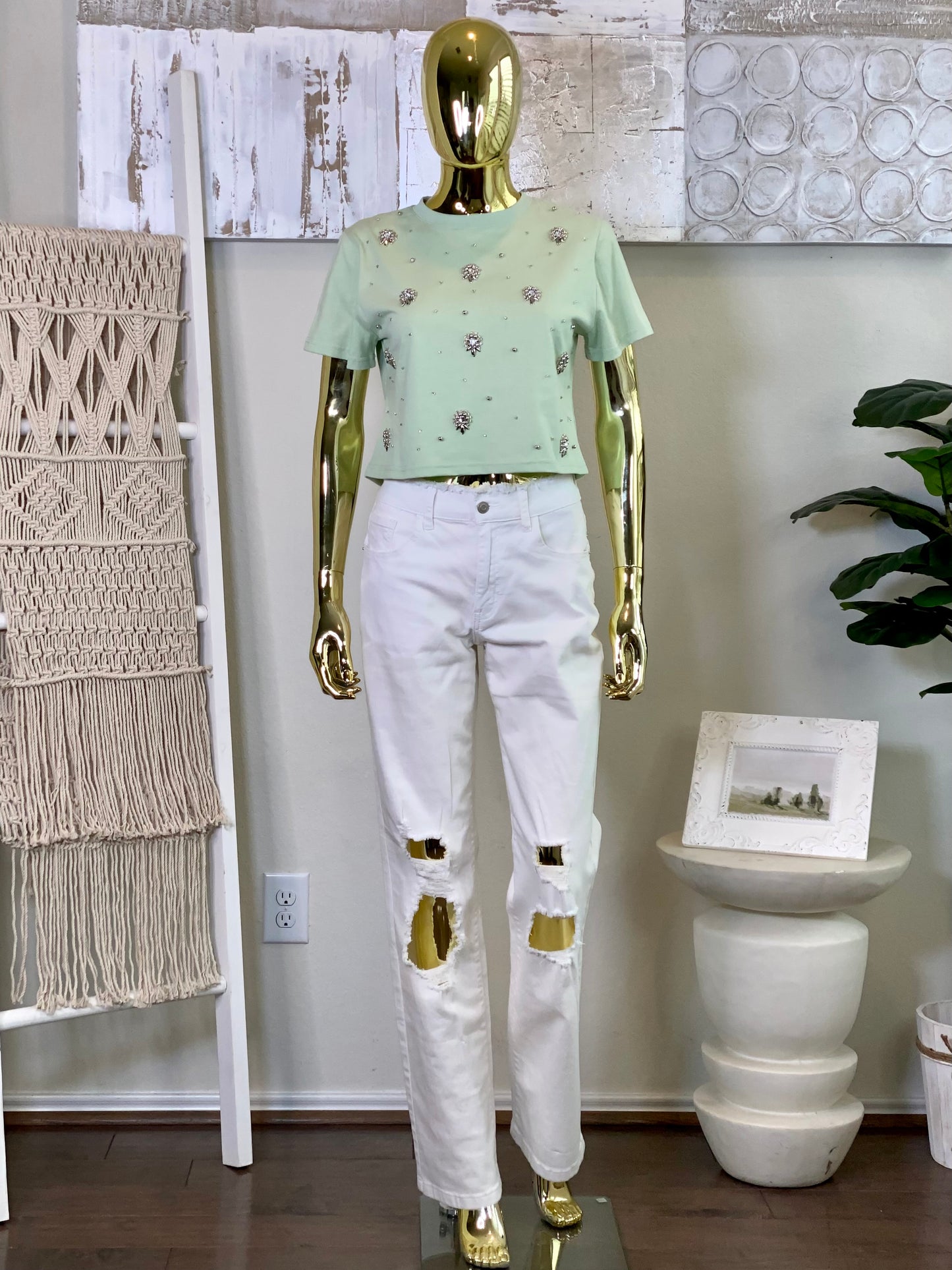 Pistachio Stones Baby Tee