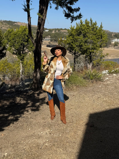 Bota vaquera suede