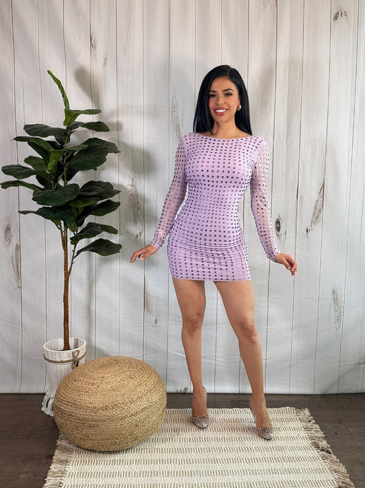 Lavander Stones Dress