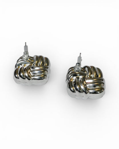 Square Woven Earrings