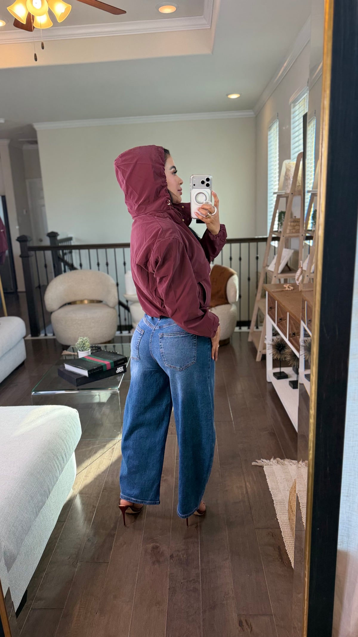 Burgundy Hoodie