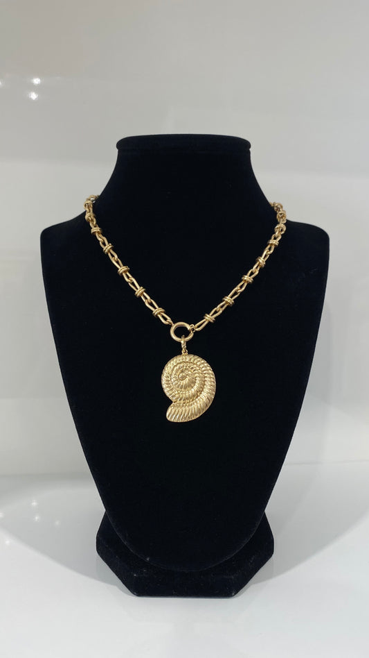 Snail Necklace