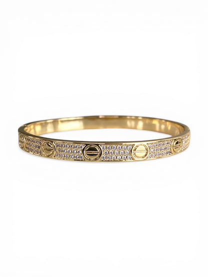Amour Stones Stainless Steel Bracelet