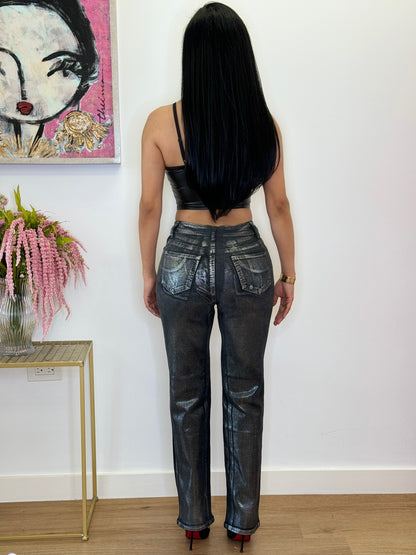 Double heart jeans