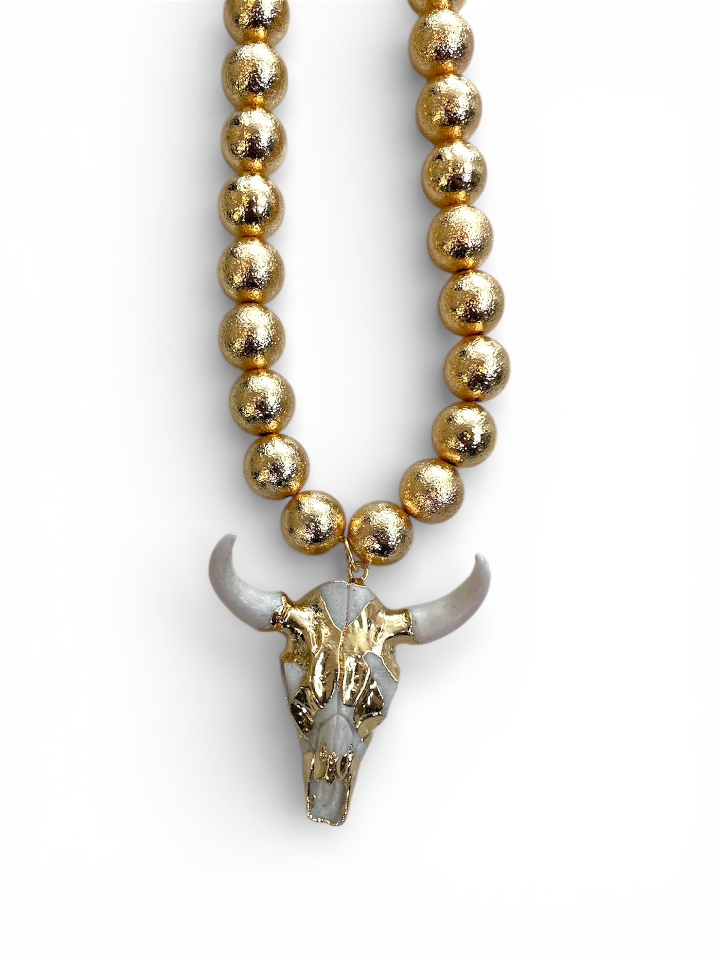 Bull Head Gold Chain
