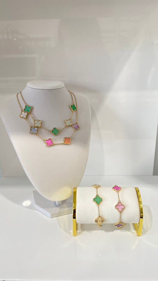 Rae Clover Necklace