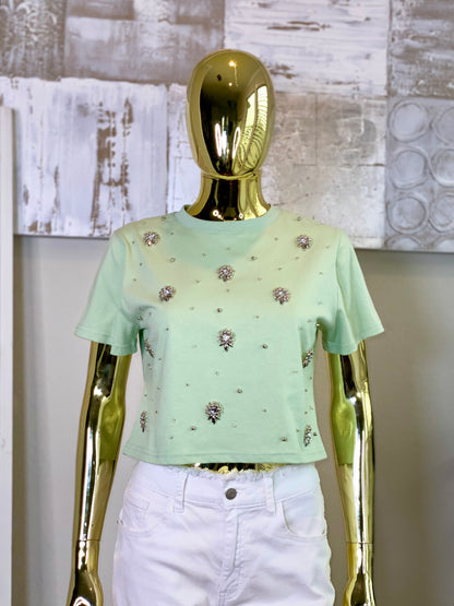 Pistachio Stones Baby Tee