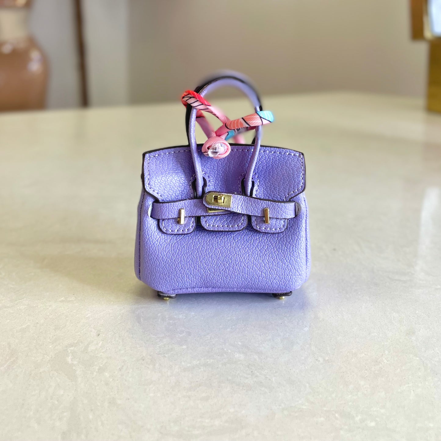 Mini Birkin Keychain